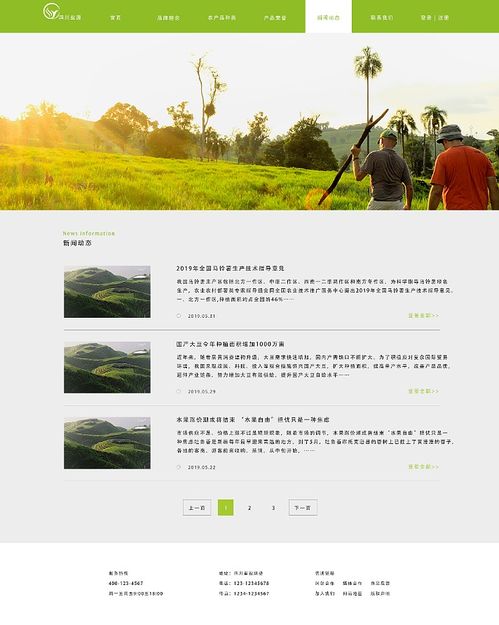 農(nóng)產(chǎn)品網(wǎng)站網(wǎng)頁設(shè)計